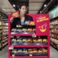 OTOKI Halal-certified JIN RAMEN exclusive display at a major retail store in Indonesia