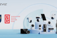 EZVIZ wins the K-Digital Brand Award and the Singapore Good Design Award for its brand impact and product innovation.