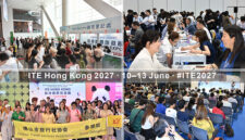 Foto: ITE Hong Kong 2026 dalam Aksi - (Kiri Atas) Pembeli dan Pengunjung Dagang mendaftar untuk masuk gratis pada hari dagang  (Kanan Atas) Business Matching memfasilitasi pertemuan antara pembeli dan penjual  (Kiri Bawah) Delegasi Dagang dari kota GBA di Guangdong  (Kanan Bawah) Seminar pada Hari Publik dipadati oleh audiens