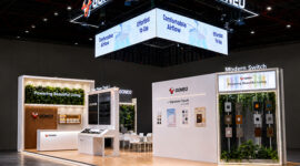 Booth Pameran GONEO di IEE Indonesia