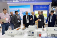 Indian buyer delegation visiting Endurance Energy booth at Gastech 2026 in Bangkok