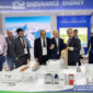 Indian buyer delegation visiting Endurance Energy booth at Gastech 2026 in Bangkok